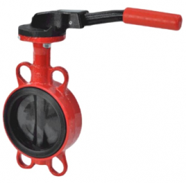 Затвор дисковый поворотный ЗПТС-FL(w)-3-080-MN-НТ DN80 PN16 (12824), Гранвэл