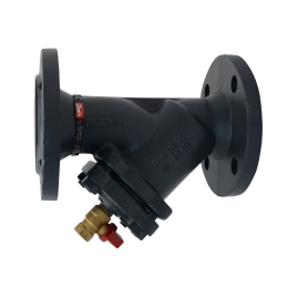 Фильтр сетчатый фланцевый FVF DN20 со сливным краном (065B7727), Danfoss