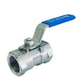 Кран шаровой резьбовой ВВ 1" DN25 PN63 рукоятка полупрох. тип Х1666 нерж. сталь (149B12512)(149B5213), Danfoss