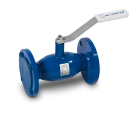 Кран шаровой фланцевый DN40 PN40 (28320040), Temper