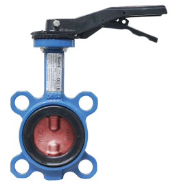Затвор дисковый поворотный VPI DN65 PN16 диск чугун (VPI4448-02EP0065), Tecofi
