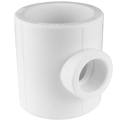 Тройник переходной PP-R 50-20-50 (10502050), Valfex