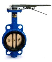 Затвор дисковый поворотный 32ч1р DN100 PN16, НЗТА фото 1