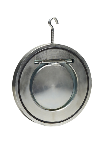 Клапан обратный одностворчатый межфланцевый DN80 (ЗОП.07.080.16.М/Ф), Гранлок фото 1