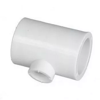 Тройник переходной PP-R 63-32-63 (9300633263), Политэк фото 1