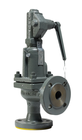 Клапан предохранительный КПП 096-01-16-050х050-6,0 PN16 фланцевый DN50х50 настр. 6,0 бар (GS04A462125), Прегран фото 1