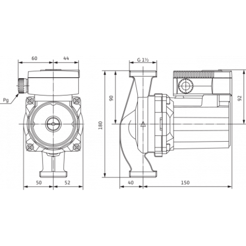 Насос циркуляционный TOP-RL 25/7.5 EM без упаковки (2045633), Wilo фото 3