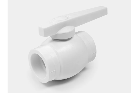 Кран шаровой PP-R DN63 латунный шар (011101063000), Контур фото 1