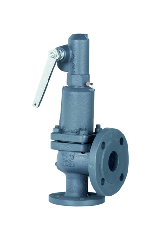 Клапан предохранительный КПП 496-01-16-080х125-10,0 PN16 фланцевый DN80х125 настр. 10 бар (GS04C462111), Прегран фото 1