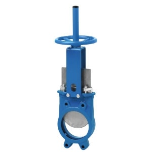 Затвор шиберный межфланцевый чугунный DN50 серии EX (ЕХ-01-050-НW-Е), Orbinox фото 1